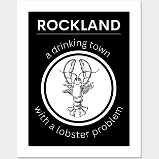 Rockland Maine Lobster Problem Posters and Art